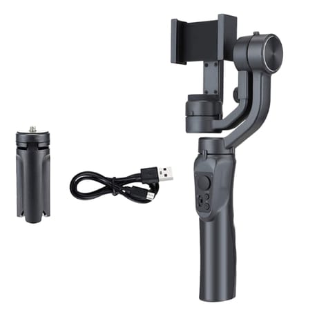 Gimbal Handheld USB Shooting Video Selfie Stick and Tripod Q-YTF6